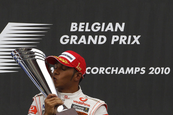 F1比利時站：漢密爾頓全程領先獲勝