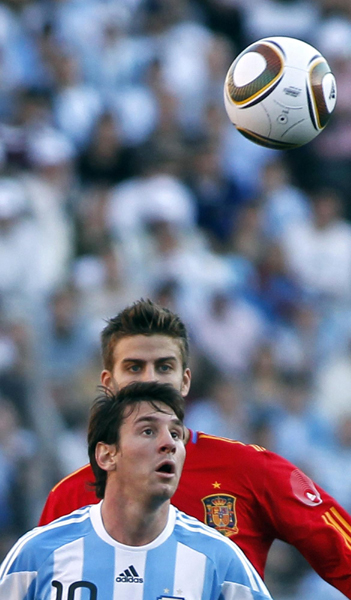 熱身賽：梅西打破進球荒 阿根廷4:1大勝西班牙