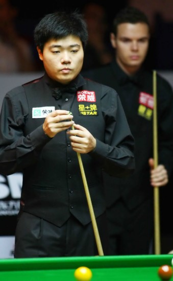 上海賽：丁俊暉連丟5局 負(fù)“霰彈槍”無緣8強(qiáng)