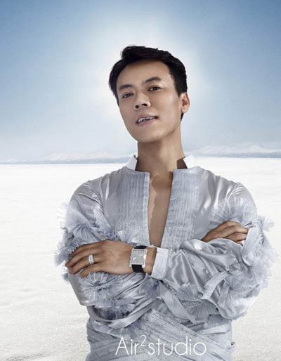 申雪趙宏博冰雪世界享受濃濃愛意