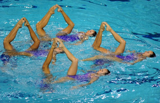 花游世界杯：中國隊獲得集體項目亞軍