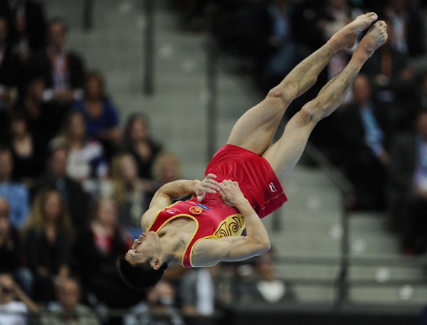 體操世錦賽：中國男團奪得四連冠