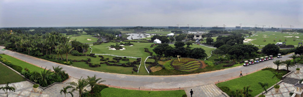 觀瀾湖職業明星賽開幕 文體明星齊聚海南