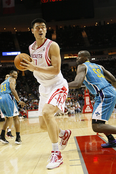 姚明15分創復出新高 火箭負黃蜂開局四連敗