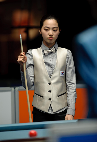 美麗臺球：潘曉婷vs車俞嵐