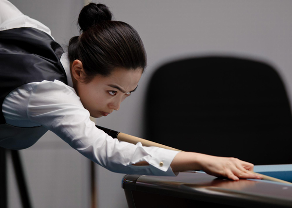 美式九球上演中韓“美女大戰”