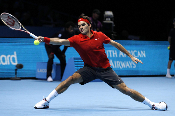 ATP總決賽：費德勒完勝索德林 穆雷血洗費雷爾