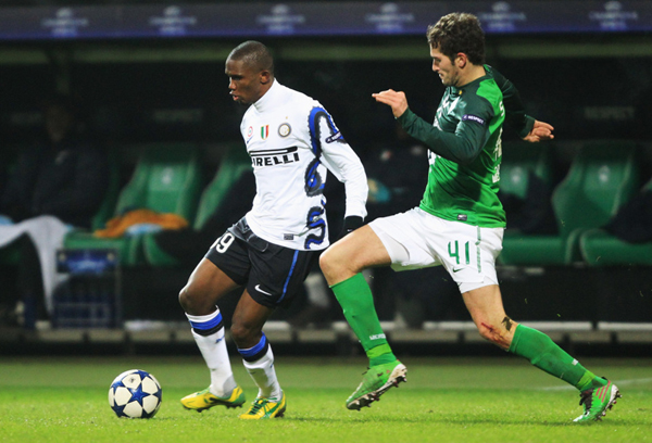 歐冠：門框兩次幫忙仍遭羞辱 國米0:3慘敗不來梅