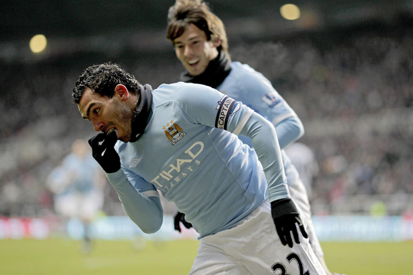 英超：曼聯2:0奪半程冠軍 曼城3:1升至次席