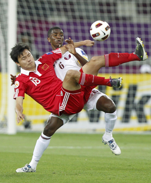 亞洲杯：中國隊0:2完敗卡塔爾隊