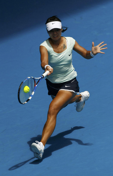 澳網：李娜完勝佩特科維奇 連續兩年打入四強