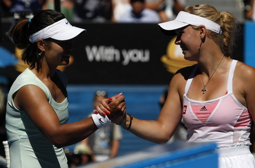 澳網：李娜逆轉沃茲尼亞奇 首入大滿貫決賽