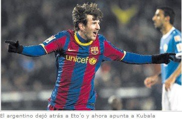 梅西162場聯賽109球超獵豹 距另一傳奇差22球