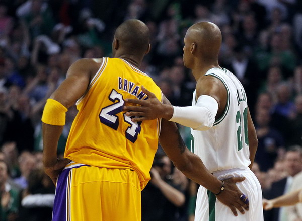 科比23分湖人成功復仇 阿倫3分創紀錄難救綠衫軍