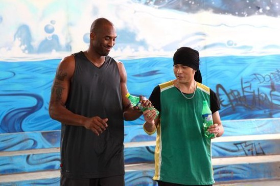 周杰倫戲耍科比