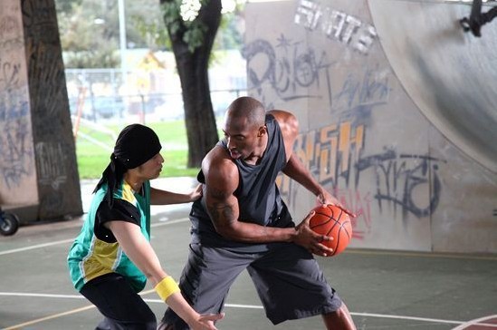 周杰倫戲耍科比