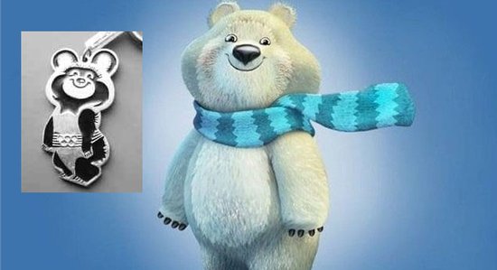 索契冬奧吉祥物投票涉嫌操縱北極熊被指抄襲