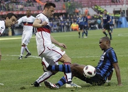 意甲:國米5:2熱那亞 新援中兩元