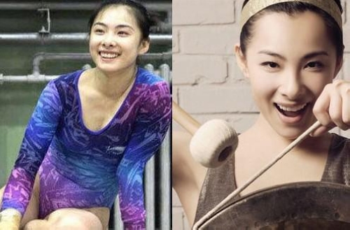 體壇大美女妝前妝后對比