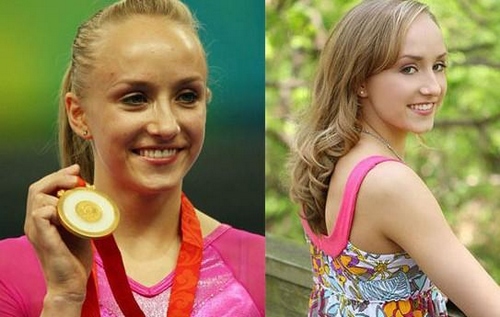 體壇大美女妝前妝后對比