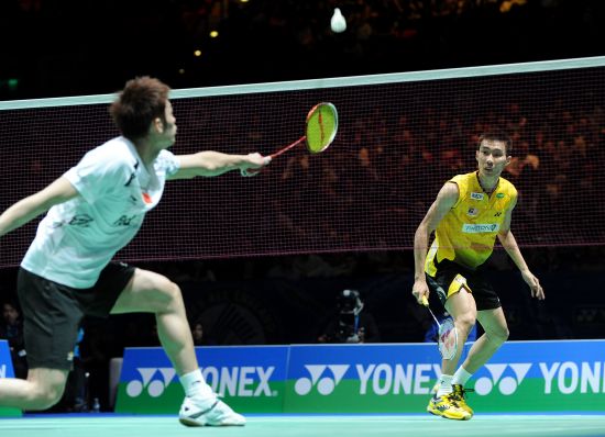 全英賽-林丹失誤頻頻0比2不敵李宗偉 無緣第五冠