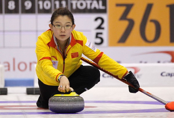 世錦賽中國冰壺女隊8:2讓衛冕冠軍認輸