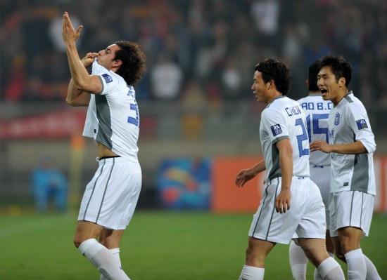 亞冠：天津泰達3:0濟州聯 提前小組出線