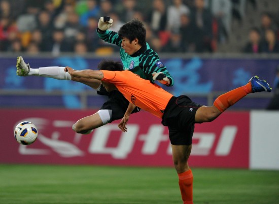 亞冠：天津泰達(dá)3:0濟(jì)州聯(lián) 提前小組出線