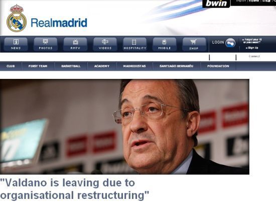皇馬官方:穆帥死敵離任 狂人攬大權