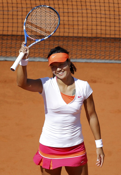 法網：李娜2:0完勝莎拉波娃闖進決賽 創亞洲最好成績