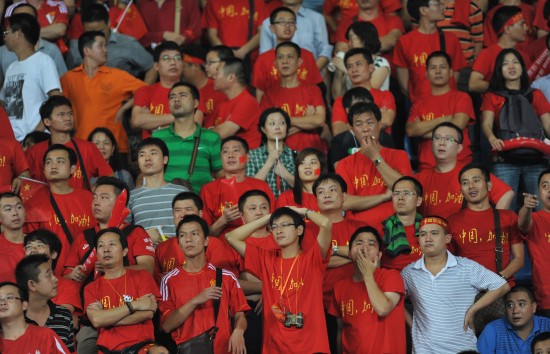 世預賽：中國主場0:1負10人伊拉克出線告急