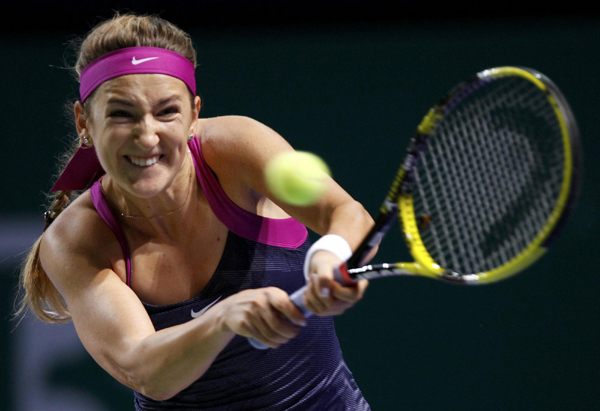 WTA年終總決賽：科維托娃鏖戰三盤擊退阿扎倫卡封后