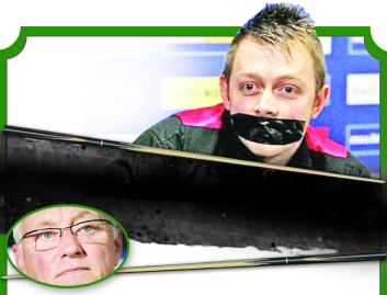 對抗臺聯(lián)主席 英錦賽發(fā)布會(huì)艾倫嘴貼膠布