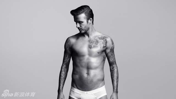 貝克漢姆最新內褲廣告曝光