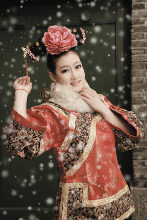 天津女排國(guó)手前衛(wèi)寫真