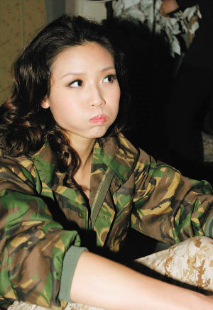 天津女排國手前衛(wèi)寫真