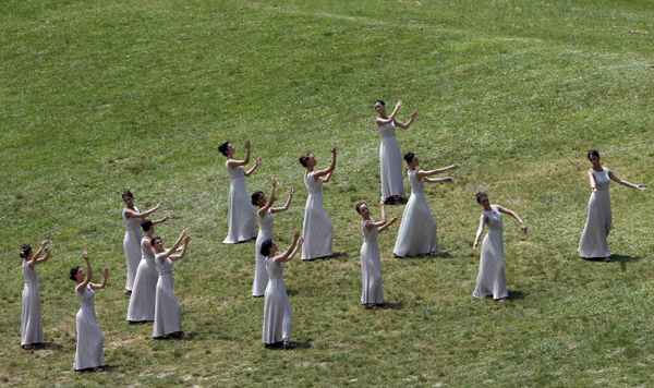 倫敦奧運圣火點燃 火炬傳遞拉開帷幕