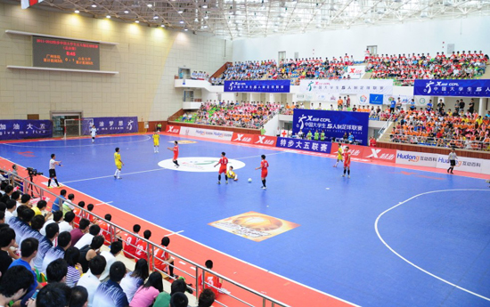 特步大五聯賽總決賽開幕 打造大學生展示夢想的舞臺