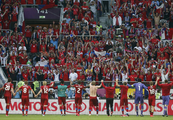 歐洲杯：捷克閃電戰(zhàn)2:1力擒希臘