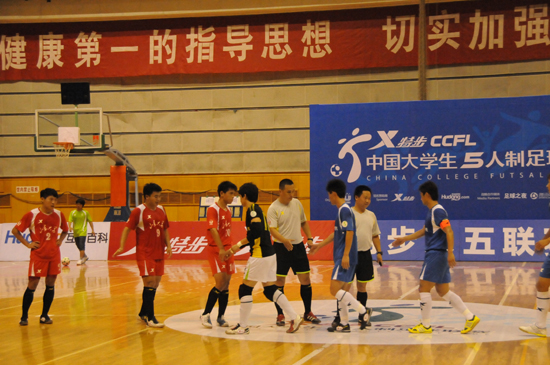 特步大五聯賽半決賽結束 湖大廣體會師冠亞軍爭奪戰