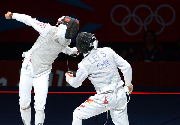 雷聲奪得倫敦奧運(yùn)會(huì)男子花劍金牌