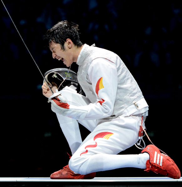 雷聲奪得倫敦奧運會男子花劍金牌