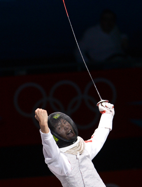 雷聲奪得倫敦奧運(yùn)會(huì)男子花劍金牌