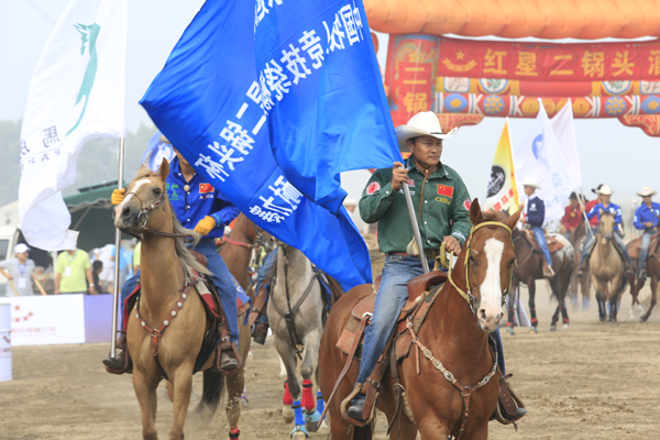 2012首站馬術繞桶巡回賽在康西草原精彩開賽