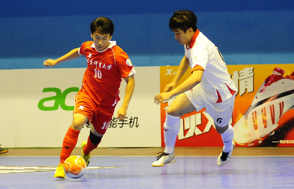 特步大五聯(lián)賽半決賽：北體大10:7斬獲首個總決賽名額