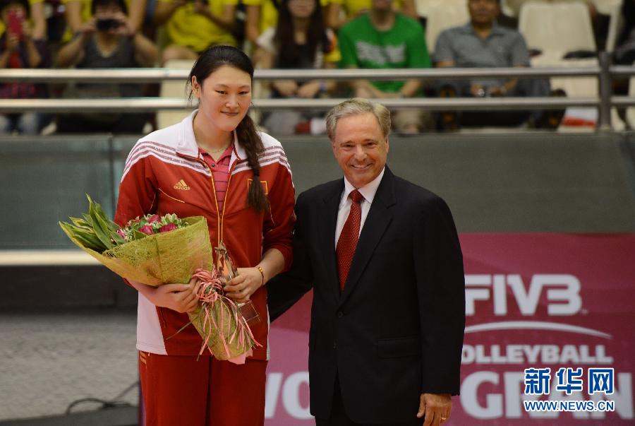 世界女排大獎賽澳門站：中國隊奪冠