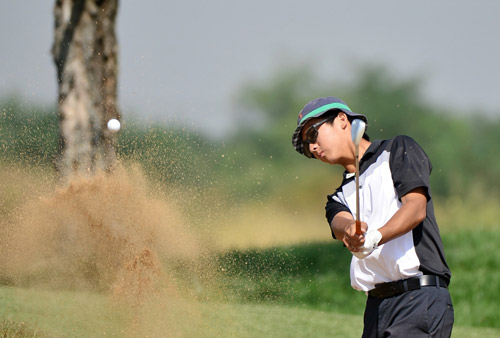 金誠領先長陽冠軍賽 竇澤成暫列并列第十