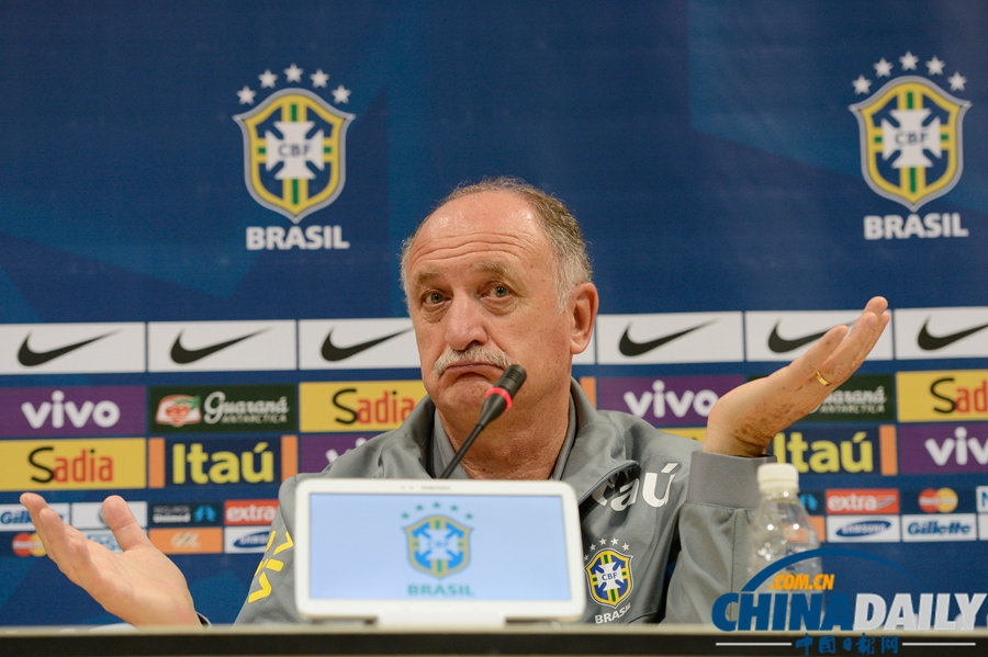 巴西國(guó)家隊(duì)鳥巢采場(chǎng)訓(xùn)練 輕松備戰(zhàn)贊比亞