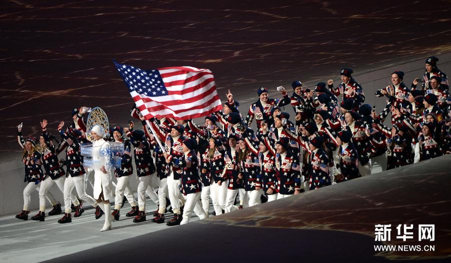 第22屆冬奧會在俄羅斯索契開幕