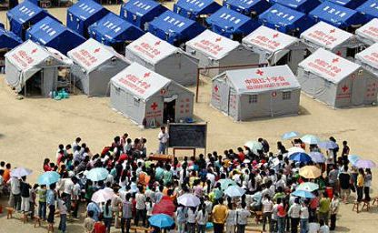 Students resume classes in quake-hit Ningqiang
